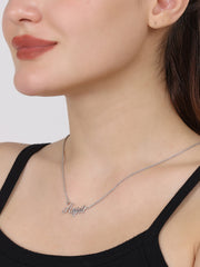Personalized Name Necklace in 925 Sterling Silver