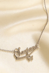 Personalized Sanjana Rose Gold Necklace (5.30 Gram)