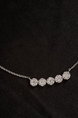 Solitaire Round Top quality Diamond Necklace for her