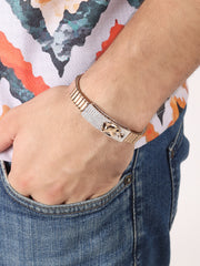 Men's Flexi Bracelet in 925 Sterling Silver