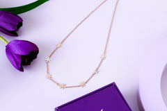 Minimal Sterling Silver Necklace - Everyday Elegance | 925 Sterling Silver Necklace