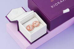 Italian Sterling Silver Stud Earrings (3.70 Gram)