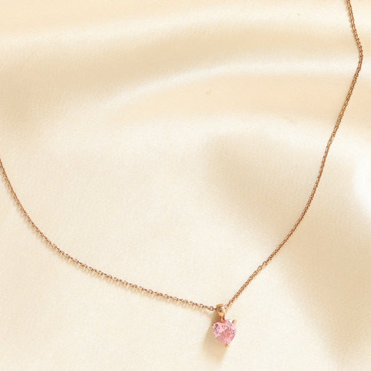 Little Heart Rose Gold Pendent