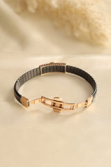 Men's Ceramic Rose Gold Link Bracelet (5.50 Gram)