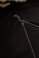 Cushion Sterling Silver Luxury Necklace