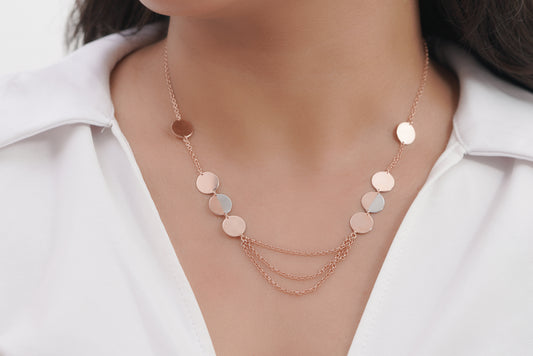 Silver Italian Necklace - Luxury Lustre (6.00 gms)