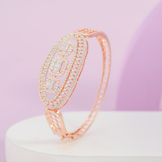 Rose Gold Diamond Bracelet (14.250 Gram)