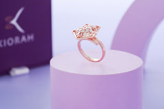 Rose Gold Italian Ring | 925 Silver (4.16 Gram)