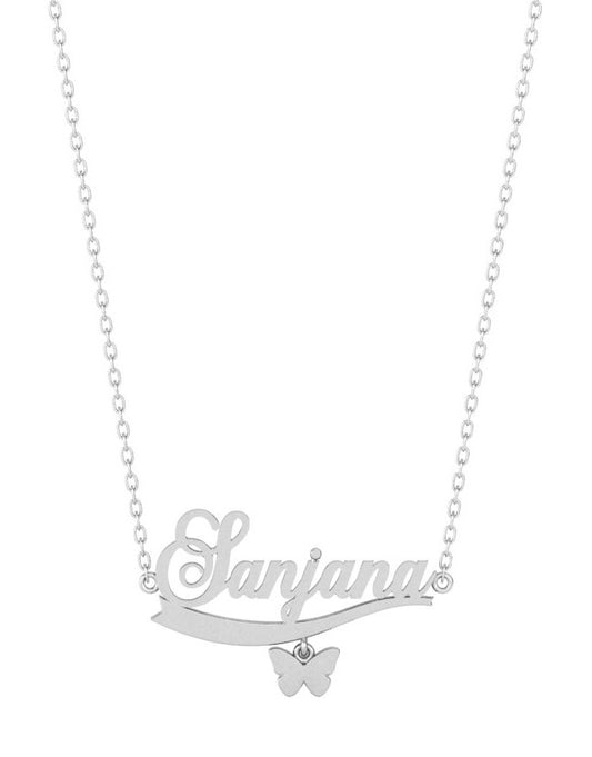 Personalized Sanjana Rose Gold Necklace (5.30 Gram)